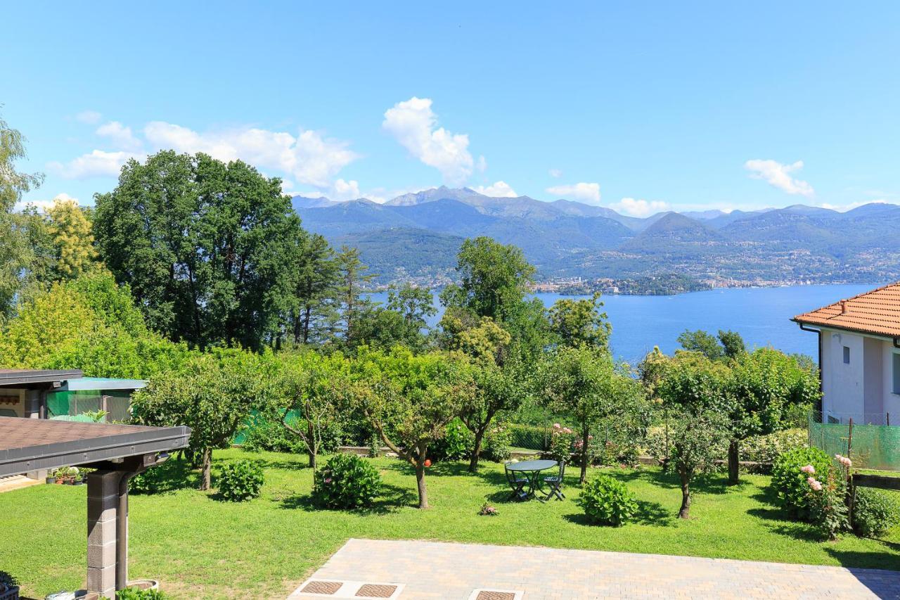 Casa Lilla - Lakeview Large Apartments With Garden Above Stresa Exterior foto