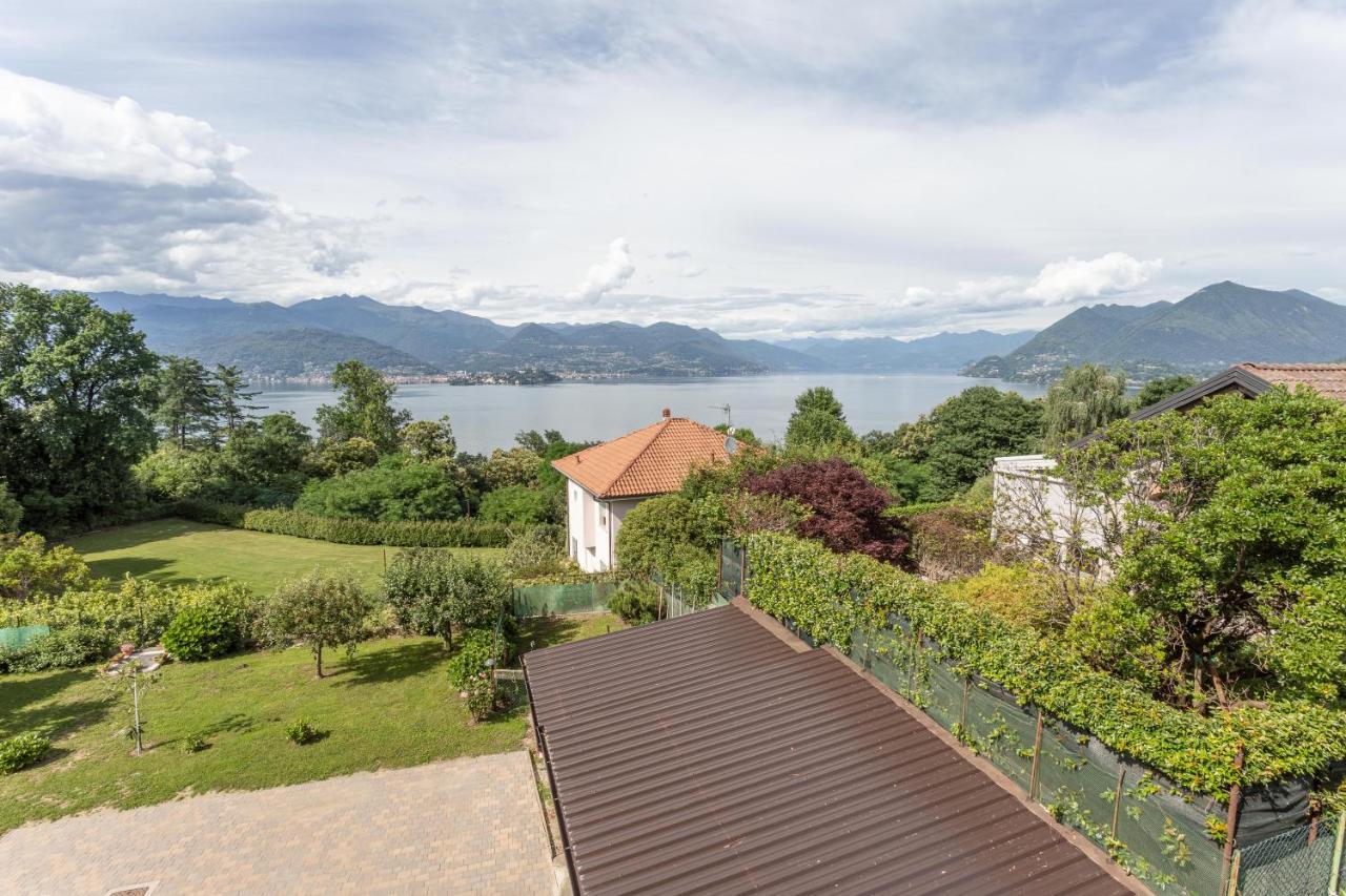 Casa Lilla - Lakeview Large Apartments With Garden Above Stresa Exterior foto